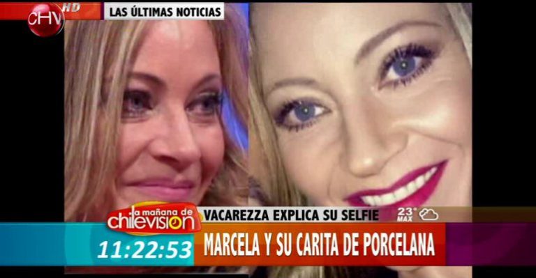El Colombiano cuenta que hay tras la foto de Marcela Vacarezza y su carita de porcelana