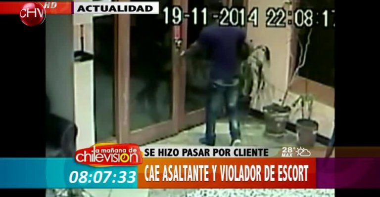 Cámaras de seguridad hicieron caer a asaltante que violó a escort en Providencia