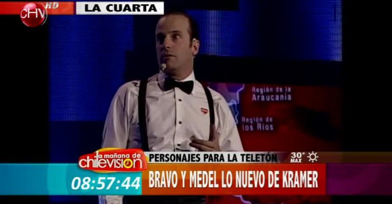 Kramer prepara nuevos personajes para la Teletón 2014