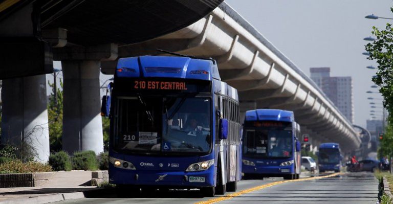 Buses del Transantiago disponen un plan especial con motivo de la Teletón 2014