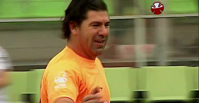 Así fue el gol de Marcelo Salas al hijo de la Presidenta Bachelet en Fútbol Teletón