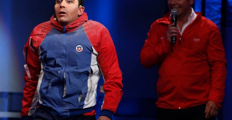 Kramer hizo que Gary Medel llegara a entregar el cheque con el aporte de la Roja