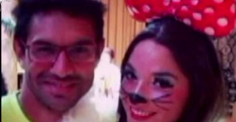 Kel Calderón se molestó al mostrarle foto de ella con Martín Abumohor