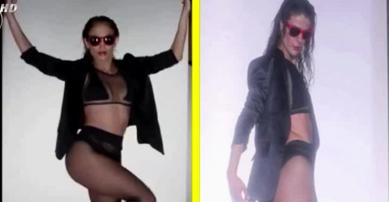 Polémica generan las curvas de Tonka Tomicic en video de JLo
