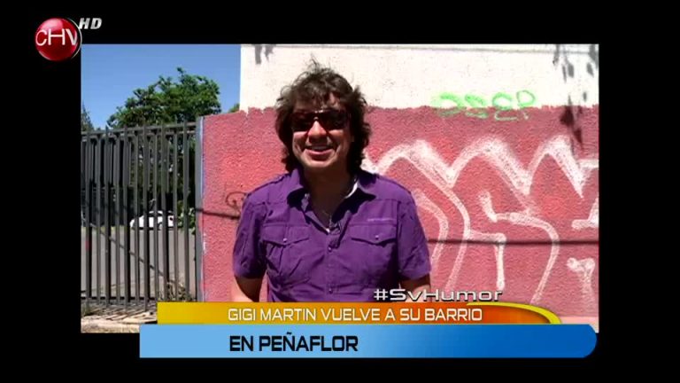 Gigi Martin recuerda parte de su vida en Peñaflor