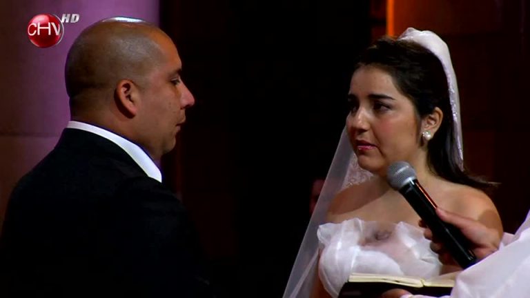 Los novios tuvieron un elegante matrimonio