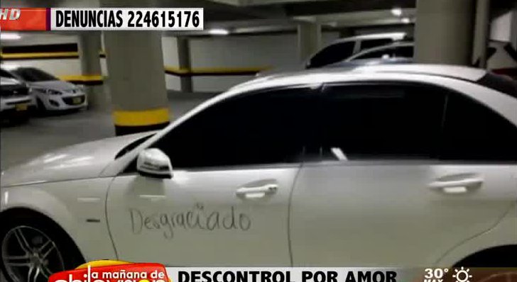 La sobrerreacción cuando te son infiel: Destruyen el auto de su pareja por celos