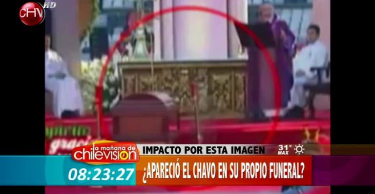 Impacto por imagen: ¿Apareció el Chavo en su propio funeral?