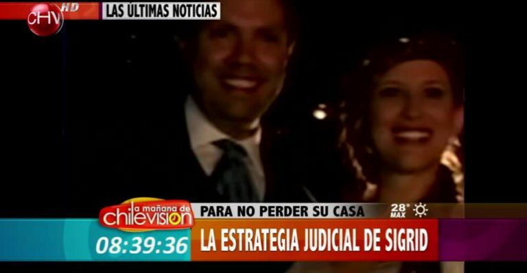 Sigrid Alegría hace lo posible para no perder su casa por deudas de su ex