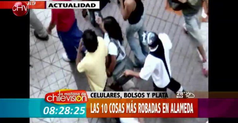 ¿Cuáles son las diez cosas más robadas en la Alameda?