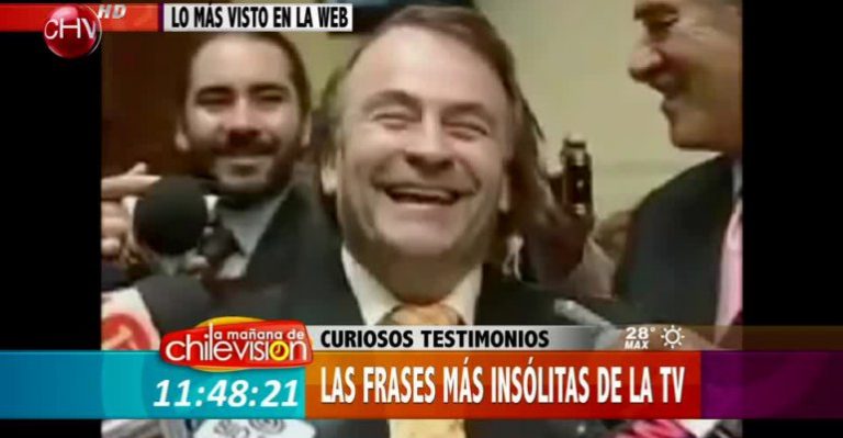Las frases más insólitas de personajes chilenos en TV