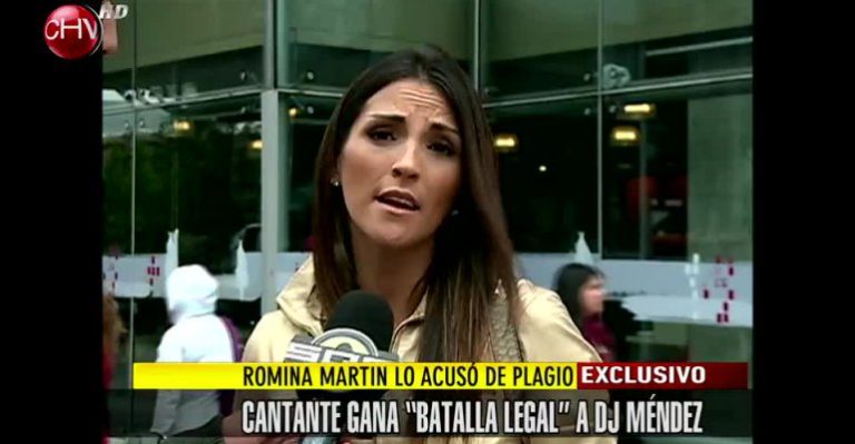 Cantante Romina Martin ganó la batalla legal por hit de DJ Méndez