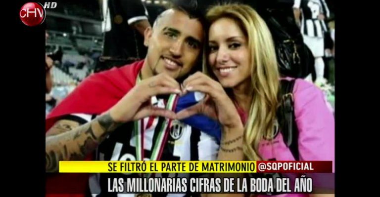 Cifras: Millonario matrimonio de Arturo Vidal en el Club Hípico