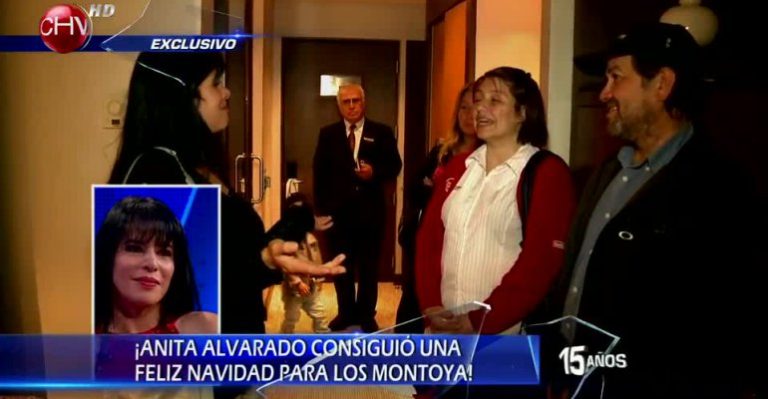 Mira el milagro Navideño que realizó Anita Alvarado a una familia de Puerto Varas