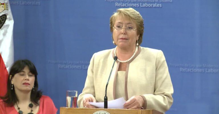 Presidenta Bachelet llamó a 
