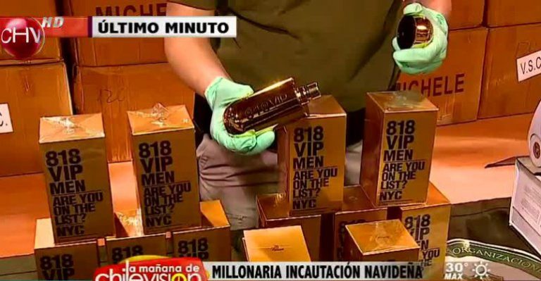 Se registró millonaria incautación de perfumes y juguetes falsos
