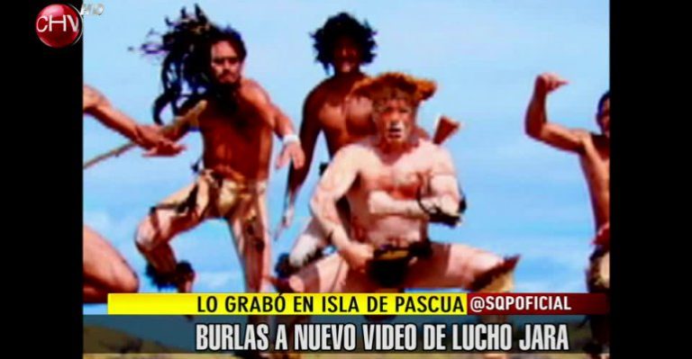 Burlas por nuevo video de Lucho Jara en Isla de Pascua