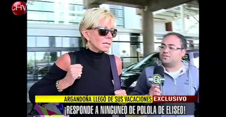 Raquel Argandoña respondió a 