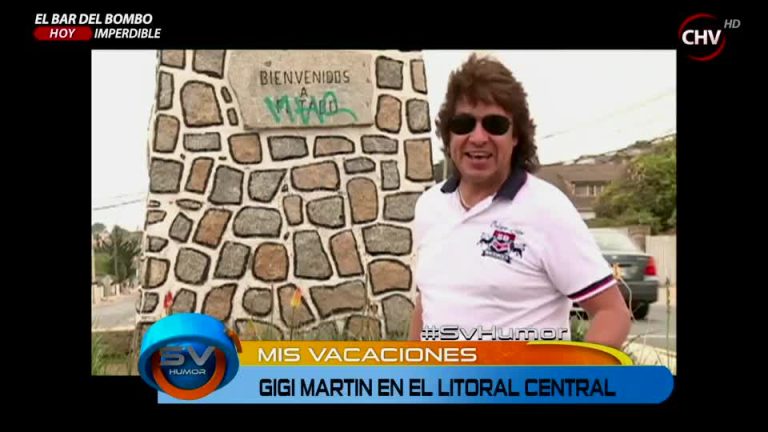 Gigi Martin recorre el litoral central y recuerda sus vacaciones en familia