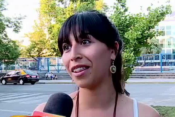 Mujer denuncia que no la dejaron subir alimentos al bus