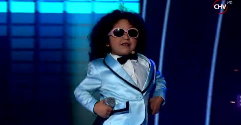 Antonia demostró tener un gran carisma con su Gangnam Style