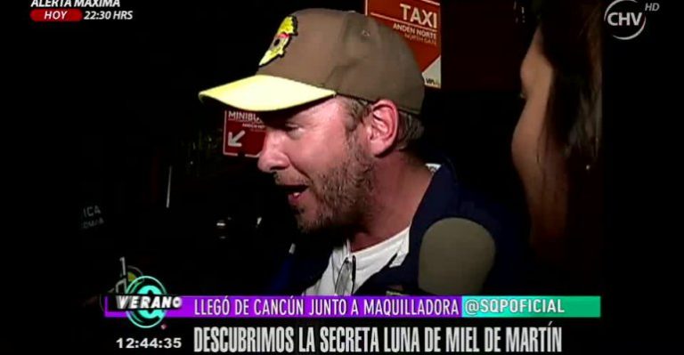 Descubrimos la secreta Luna de Miel de Martín Cárcamo