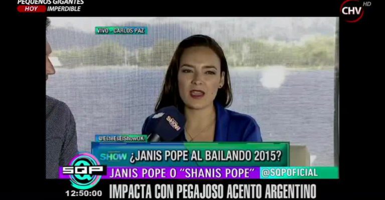 Acento argentino de Janis Pope causa impacto en la farándula