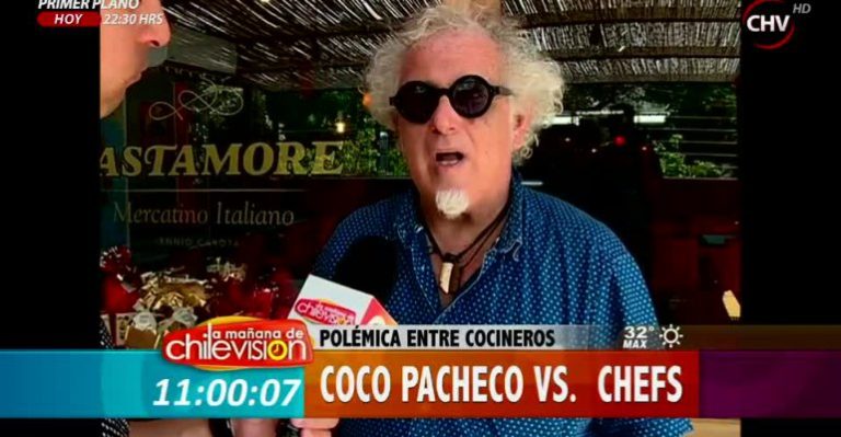 Chef se defienden ante des calificaciones de Coco Pacheco