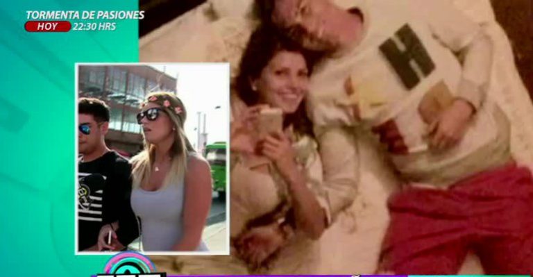 Faloon no quiso referirse a la foto en el motel