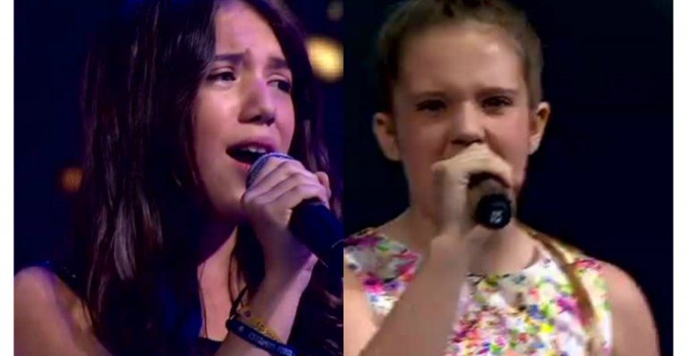 Sofía y Frances lograron emocionar al jurado con Wrecked Ball de Miley Cyrus