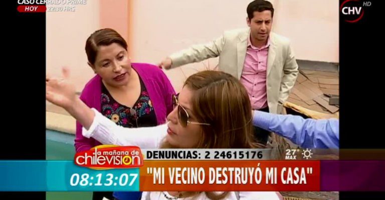 Violento conflicto entre familias por ampliación de una casa