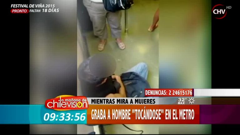 Mujer grabó a hombre que tocaba sus genitales en vagón del metro (Parte 2)