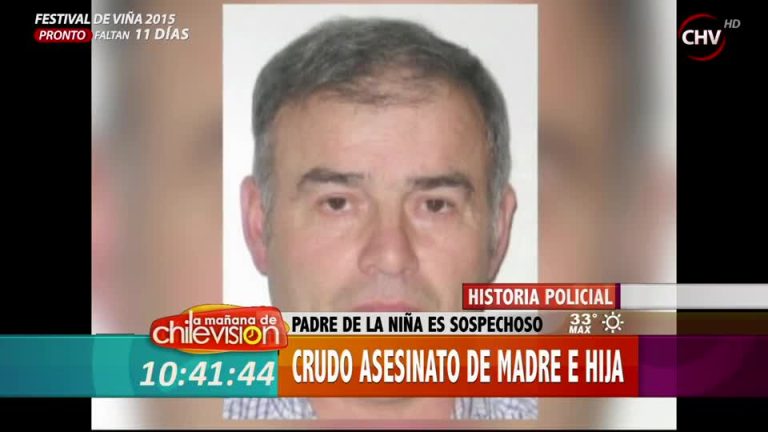 Sospechoso del asesinato de Claudia Muñoz y su hija sería el padre de la menor (Parte 1)