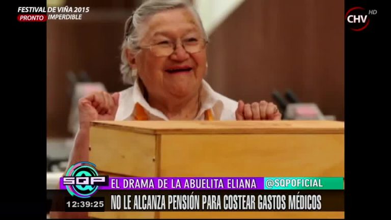 A la Abuelita Eliana no le alcanza la pensión para pagar sus gastos médicos (1/2)