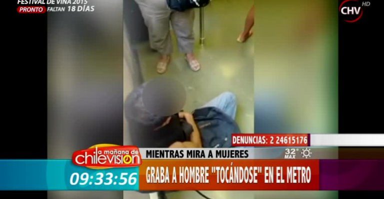 Mujer grabó a hombre que tocaba sus genitales en vagón del metro