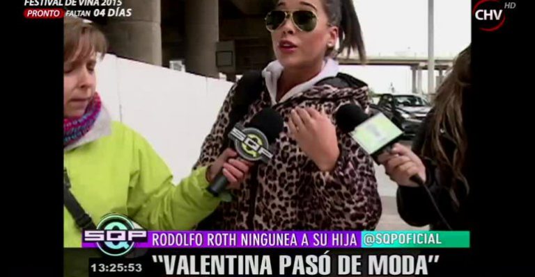 Los duros recados que se envían Valentina Roth y su padre
