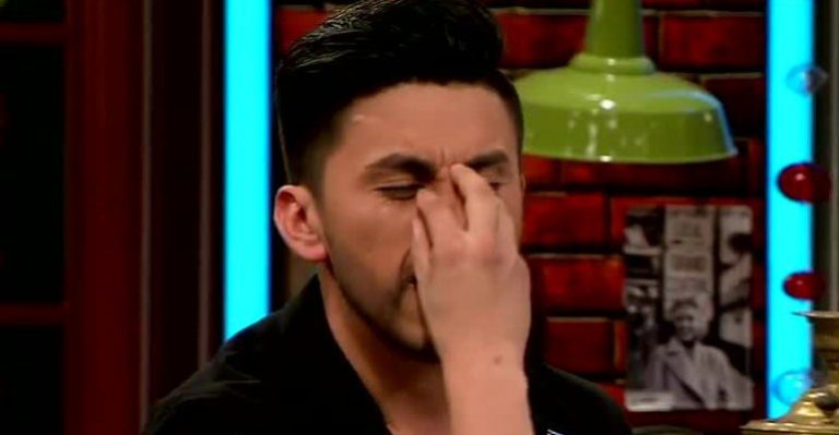 Héctor “Kanela” Muñoz se animó a contar chiste tierno