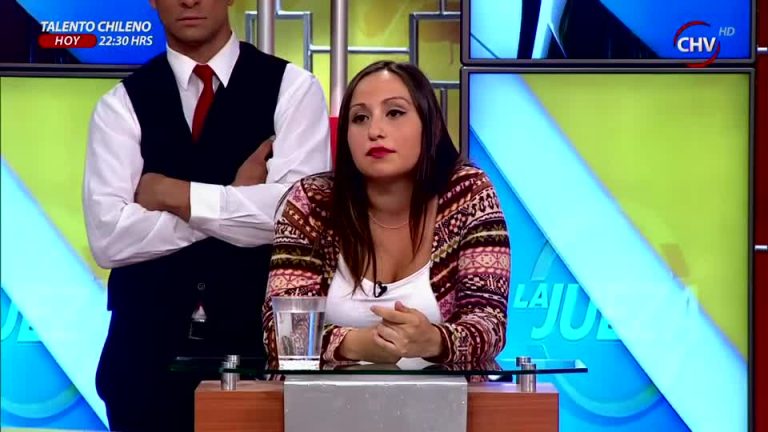 Demandado por pensión de alimentos salió ofuscado del set de La Jueza (2/3)