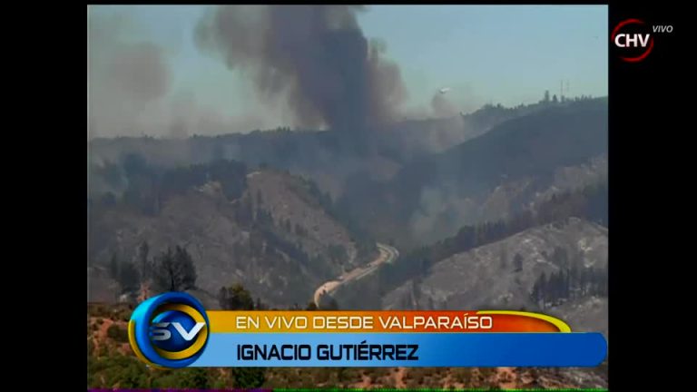Incendio en Valparaíso: El drama que vivieron los vecinos de zonas afectadas (1/2)