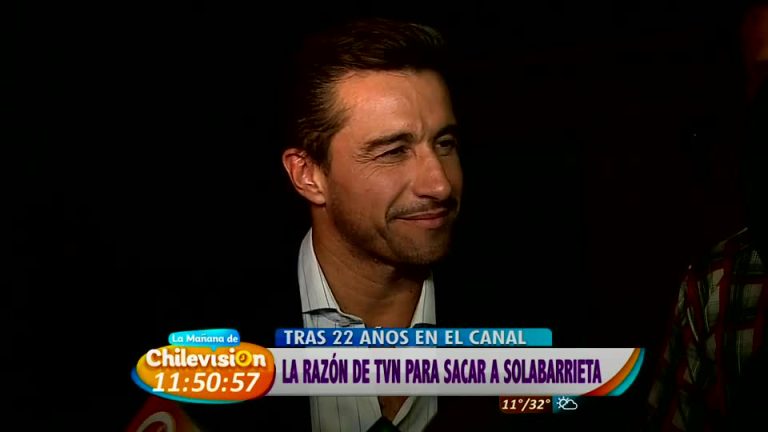 La razón de TVN para sacar a Solabarrieta de pantalla (2/2)