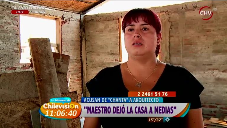 Familias denuncian a arquitecto que dejó su casa a medias (1/2)