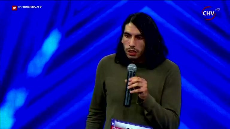 Paulo Vera no tuvo éxito con su rutina de humor en Talento Chileno
