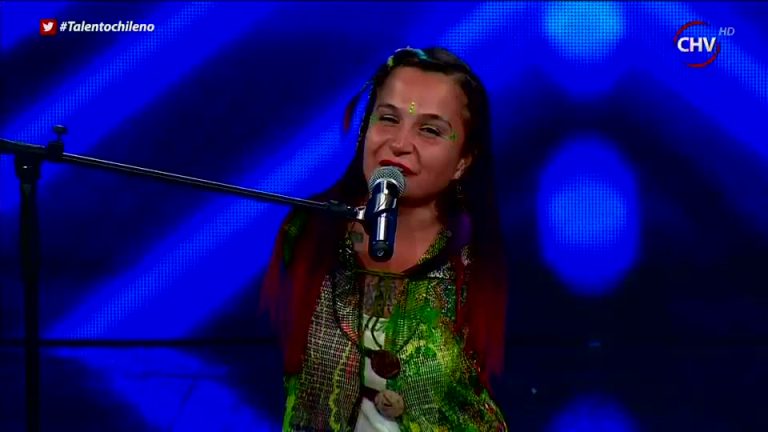 Su gran personalidad impresionó al jurado de Talento Chileno
