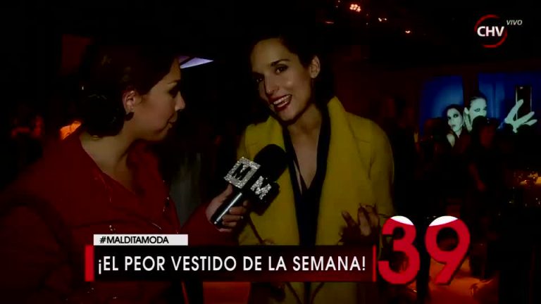 María José Bello no dio el ancho y fue la peor vestida de la semana (1/2)