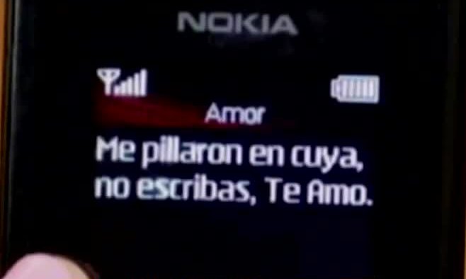 Detalles del narcotraficante que envió mensaje de amor a su pareja