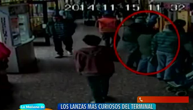 Mira cómo actúa Juana, la coja, una de las lanzas más buscadas de Valparaíso