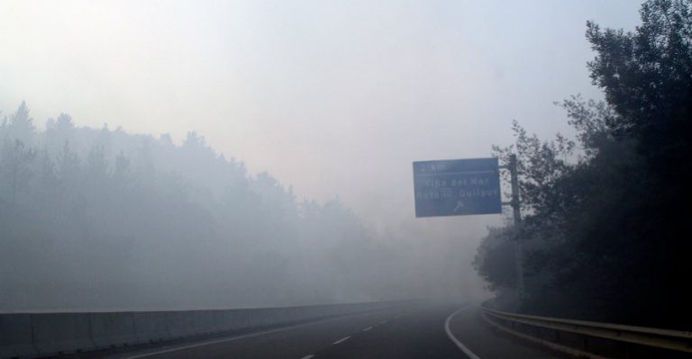 Las condiciones meterológicas son poco favorables para Valparaíso