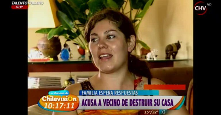 Familia denuncia que su vecino le destruyó la casa poco a poco a piedrazos
