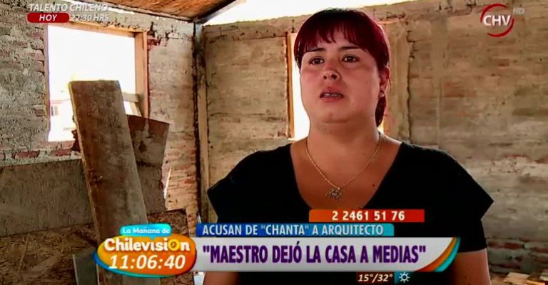 Familia denuncia a arquitecto que dejó su casa a medias