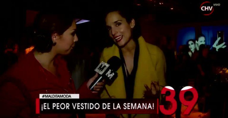 María José Bello no dio el ancho y fue la peor vestida de la semana